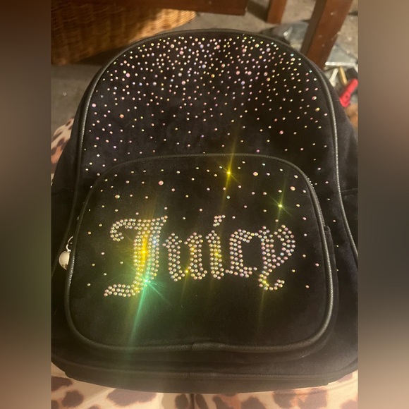 JUICY COUTURE Y2K beautiful mini backpack - Picture 1 of 11